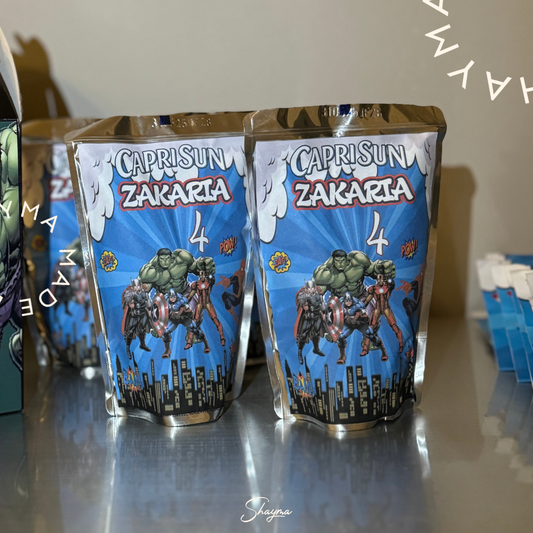 Avengers Capri Sun